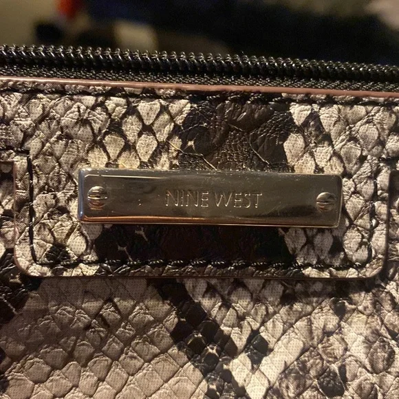 Nine West snakeskin wristlet - Picture 2 of 4